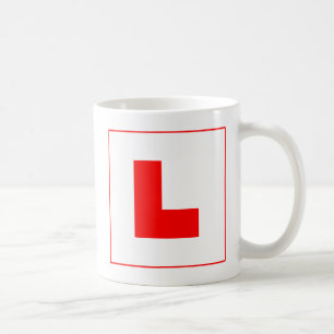 L-Plate Learning Driver / Bachelorette Hen Natt Kaffemugg