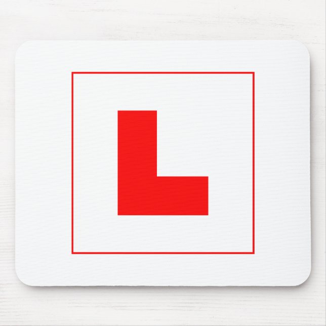 L-Plate Learning Driver / Bachelorette Hen Natt Musmatta (Framsidan)