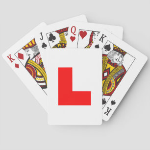 L-Plate Learning Driver / Bachelorette Hen Natt Spelkort