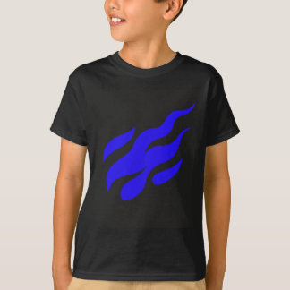 L:s blå låga t shirt