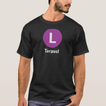 L Taraval Mörk T-Shirt