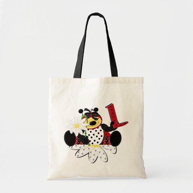 L Tote Bag Tygkasse (Framsidan)