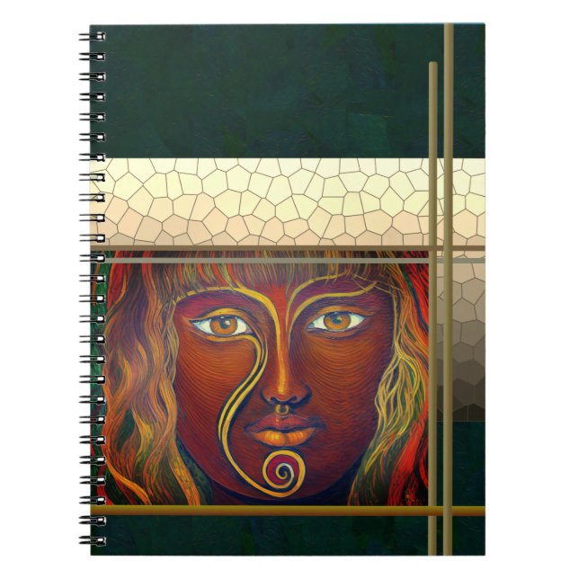 L-V fotopatbok för Spiral Anteckningsbok (Framsidan)