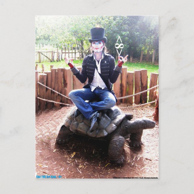 L_V_ Mythos postcardz Vykort (Framsida)