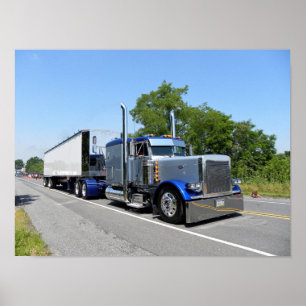 L. VävarePeterbilt 379 affisch