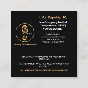 L.W.H. Egendom, LLC telefonkort