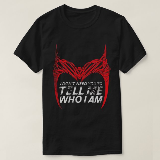 l WandaVision Scarlet Witch Quote T Shirt (Design framsida)