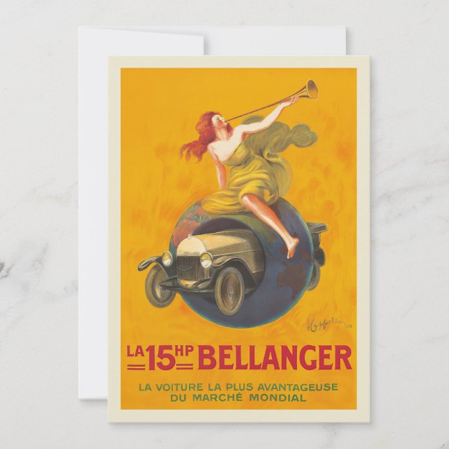 La 15hp Bellanger | Leonetto Cappiello (Framsida)