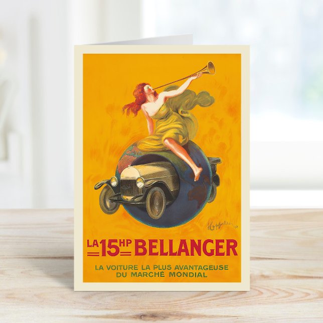 La 15hp Bellanger | Leonetto Cappiello Kort (Skapare uppladdad)
