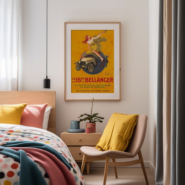 La 15hp Bellanger | Leonetto Cappiello Poster (Skapare uppladdad)