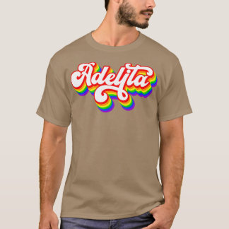 La Adelita Mexican Soldier Rainbow Adelita Gift T Shirt