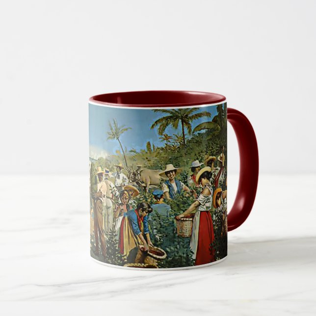 ’La Alegoria del Cafe’ Mugg (Framsida höger)