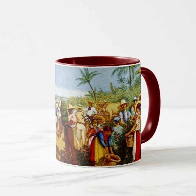 ’La Alegoria del Cafe’ Mugg (Framsida höger)