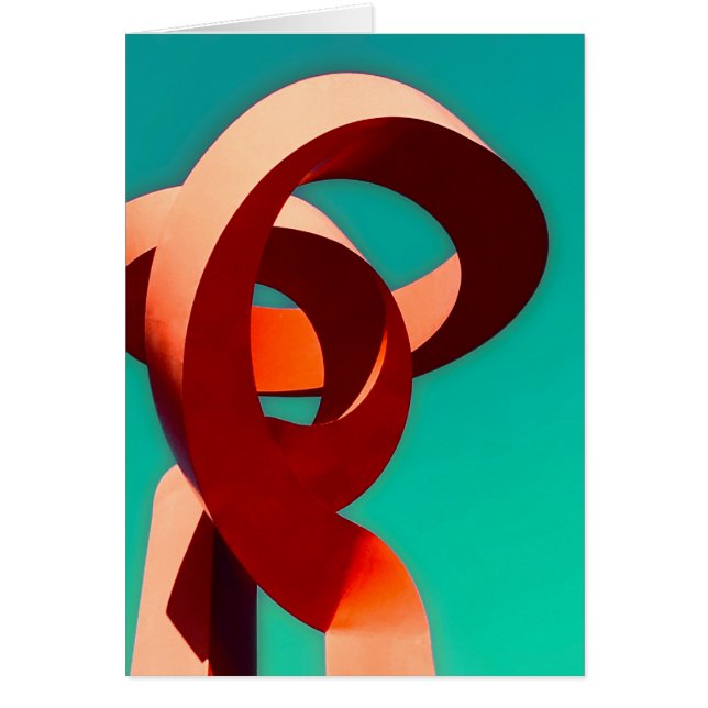 La Antorcha de la Amistad Hälsningskort (Framsidan)