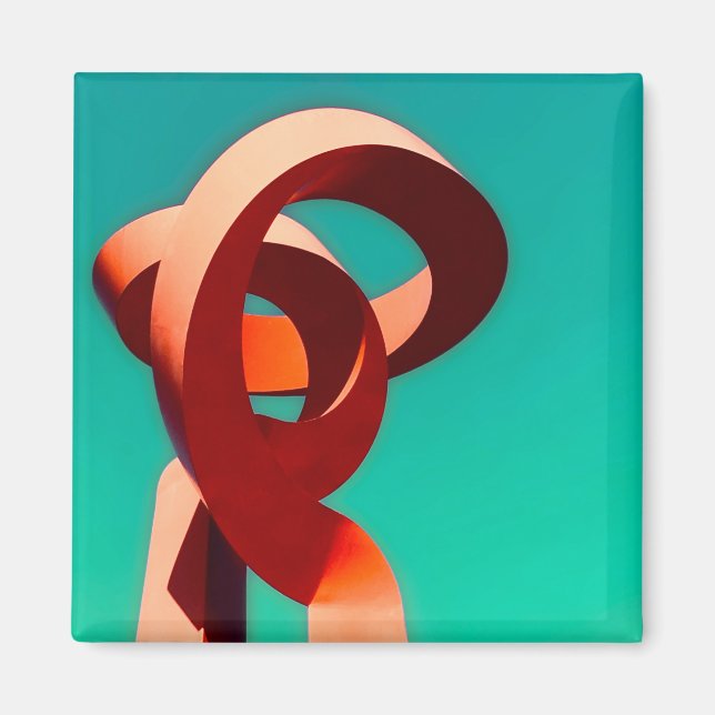 La Antorcha de la Amistad Magnet (Framsidan)