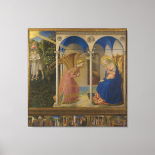 La Anunciación vid Fra Beato Angelico Canvastryck
