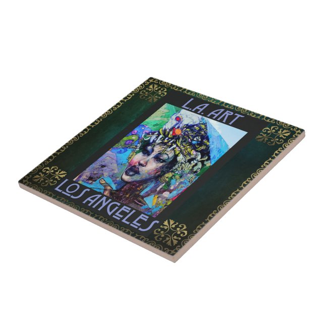 LA Art Ceramic Tile Kakelplatta (Sidan)