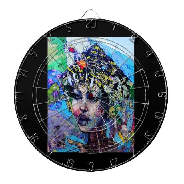 LA Art Dart Board Darttavla (Framsidan)