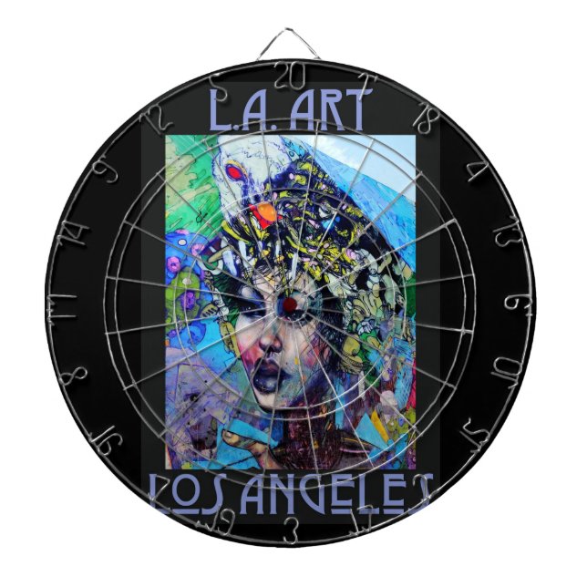 LA Art Dart Board Darttavla (Framsidan)