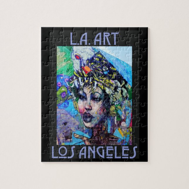 LA Art Jigszle Puzzle Pussel (Vertikal)