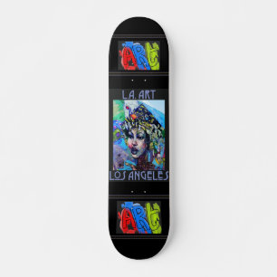 LA Art Skatboard Mini Skateboard Bräda 18,5 Cm