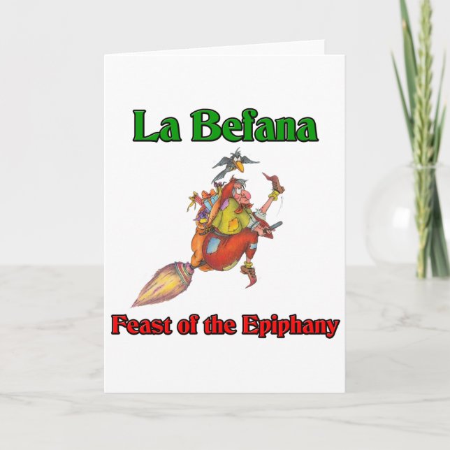 La Bafana-festivalen i Epiphany Helgkort (Framsida)