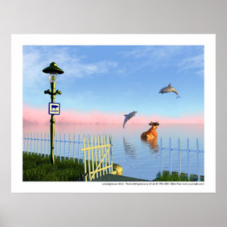 La baigneuse d'Urk - Urks badskönhet Poster