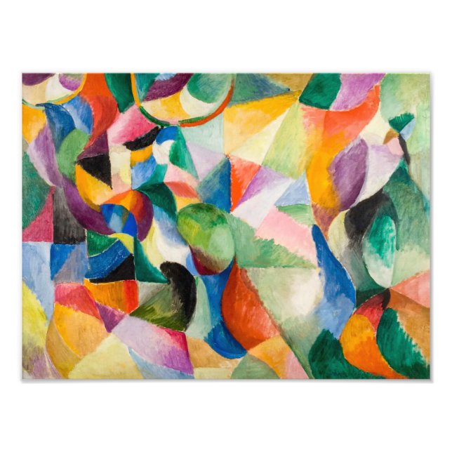 La Bal Bullier | Sonia Delaunay | Fototryck (Framsidan)