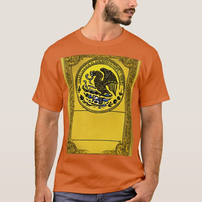 "La Bandera" T-shirt: Styrka, kraft och skydd T Shirt (Framsida)