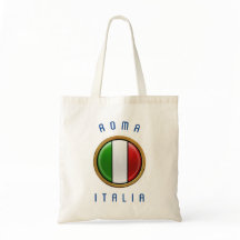 La Bandiera - italienska Flagga Tote Bag