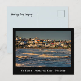 La Barra Punta del Este Uruguay Natural Vykort