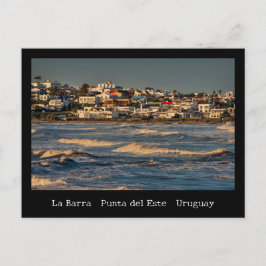 La Barra Punta del Este Uruguay Natural Vykort