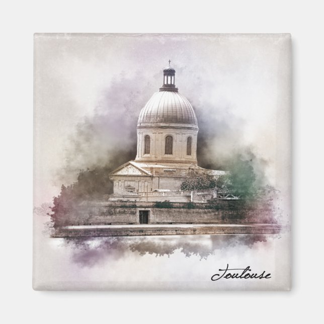 La Basilique Saint-Pierre de Toulouse. Magnet (Framsidan)