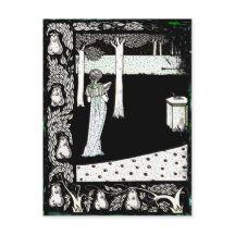 La Beale Isolde Reading in Garden