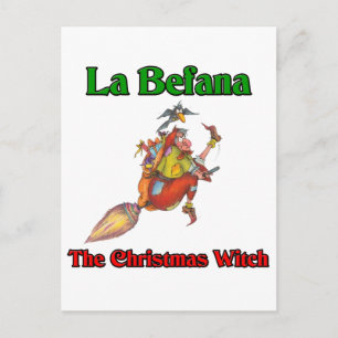 La Befana, julklappen.. Helg Vykort