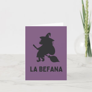 La Befana (Trettondedagen) italiensk julhäxa Kort