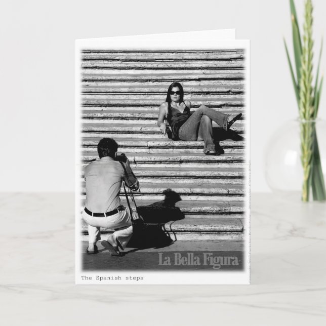 La Bella Figura - kort 3 (Framsida)