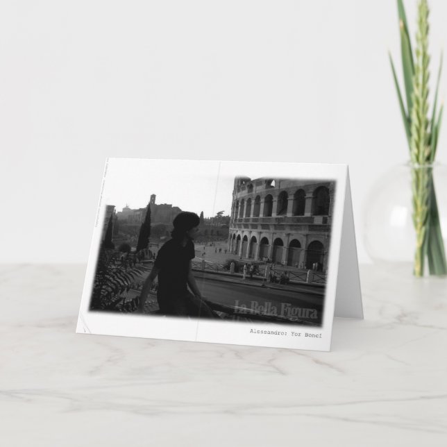 la Bella Figura - kort 4 (Framsida)