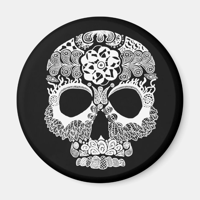 La Bella Muerte Mörk Magnet (Framsidan)