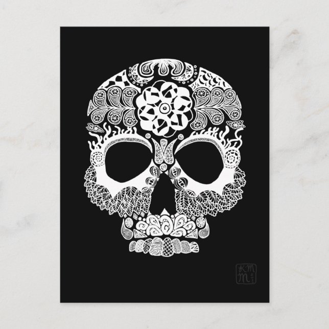 La Bella Muerte Mörk Postcard Vykort (Framsida)