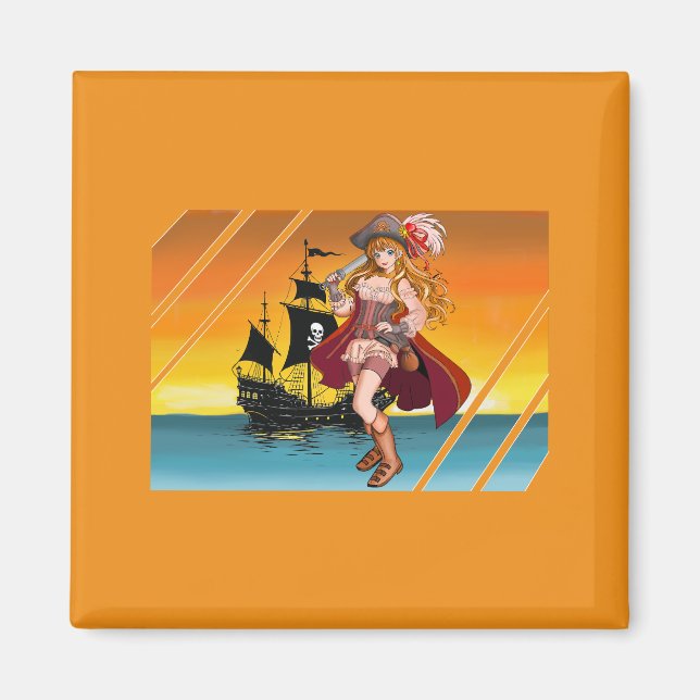 La belle corsaire en couleurs. magnet (Framsidan)