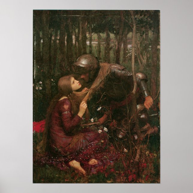 La Belle Dame Sans Merci, 1893 Poster (Framsidan)