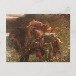 La Belle Dame sans Merci av Frank Dicksee Bröllop Meddelande Vykort