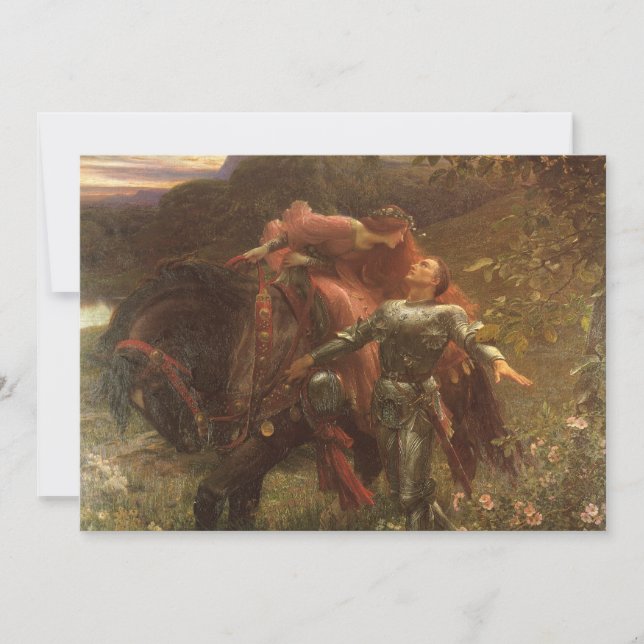 La Belle Dame sans Merci av Herr Frank Dicksee (Framsida)