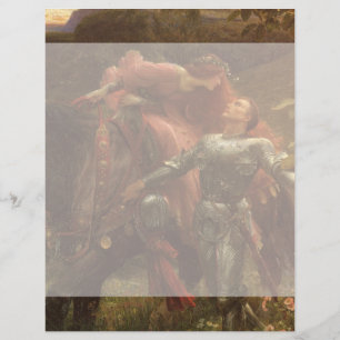 La Belle Dame sans Merci av Herr Frank Dicksee