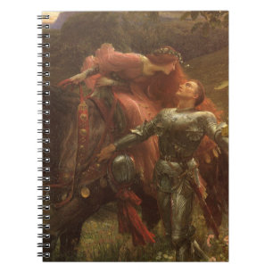 La Belle Dame sans Merci av Herr Frank Dicksee Anteckningsbok
