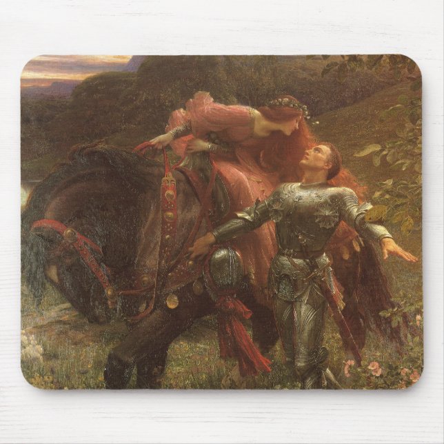 La Belle Dame sans Merci av Herr Frank Dicksee Musmatta (Framsidan)