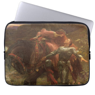 La Belle Dame sans Merci av Sir Frank Dicksee Laptop Sleeve