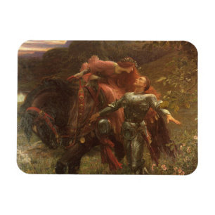 La Belle Dame sans Merci av Sir Frank Dicksee Magnet
