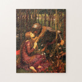 La Belle Dame sans Merci - John William Waterhouse Pussel